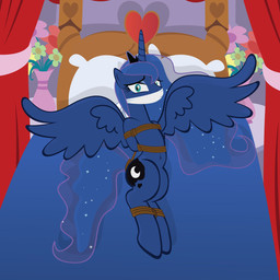 2014 <3 bdsm bed blue_eyes blue_hair bondage bound cartoon crown cutie_mark equine female feral flower friendship_is_magic gag hair horn inside looking_at_viewer lying mammal my_little_pony navel on_bed pillow plant princess_luna_(mlp) radiantrealm rope_bondage solo sparkles winged_unicorn wings
Rating: Safe
Score: 13
User: Robinebra
Date: January 25, 2015 2014 <3 bdsm bed blue_eyes blue_hair bondage bound cartoon crown cutie_mark equine female feral flower friendship_is_magic gag hair horn inside looking_at_viewer lying mammal my_little_pony navel on_bed pillow plant princess_luna_(mlp) radiantrealm rope_bondage solo sparkles winged_unicorn wings
Rating: Safe
Score: 13
User: Robinebra
Date: January 25, 2015