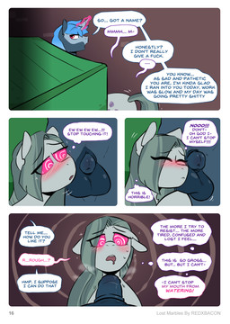 animal_genitalia balls blush dialogue duo female feral genitals horn hypnosis male medial_ring mind_control penis profanity sheath text thought_bubble redxbacon friendship_is_magic hasbro my_little_pony mythology fan_character marble_pie_(mlp) pillow_talk_(redxbacon) earth_pony equid equine horse mammal mythological_creature mythological_equine pony unicorn absurd_res comic english_text hi_res