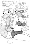 anthro bdsm bound bow_bra bow_panties bow_underwear bra breasts cleavage clothed clothing cuff_(restraint) duo female frilly frilly_bra frilly_clothing frilly_panties frilly_underwear gag handcuffs mask metal_cuffs navel panties restraints text underwear underwear_only limpurtikles mario_bros nintendo paper_mario koopie_koo ms._mowz koopa mammal mouse murid murine rodent scalie english_text hi_res monochrome