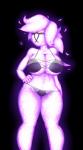 big_breasts breasts clothing exposure_variation female not_furry simple_background solo underwear wide_hips limebreaker starbound holly_plat'num humanoid novakid absurd_res hi_res