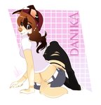 5_fingers anthro breasts brown_eyes brown_hair clothed clothing female fingers hair smile solo wolflady danika_(wolflady) canid canine canis domestic_dog mammal 2021 digital_media_(artwork)