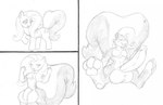 anthro balls big_balls big_penis cutie_mark erection female feral feral_to_anthro ftm_transformation fur gender_transformation genitals hair huge_penis male nude pawpads pecs penis solo transformation transformation_sequence wings darcell1291 friendship_is_magic hasbro my_little_pony mythology equid equine mammal mephitid mythological_creature mythological_equine pegasus skunk monochrome traditional_media_(artwork)