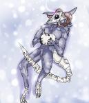 anthro bone duo horn muscular mythical skeleton skull snow solo_focus shookadoo american_mythology indigenous_north_american_mythology mythology north_american_mythology canid canine canis mammal wendigo wolf absurd_res digital_media_(artwork) hi_res