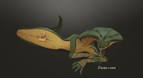 5_fingers animal_genitalia anthro apode barely_visible_genitalia biped claws cloaca countershade_accent countershading female finger_claws fingers front_view genitals green_body green_skin green_tail ineffective_censorship legless looking_at_viewer lying nude nude_anthro nude_female on_side open_mouth serpentine simple_background snake_hood solo tail teeth tongue wraps wrist_wraps yellow_body yellow_countershading yellow_skin discreet_user deadlock_(game) valve valve_corporation vyper_(deadlock) draconcopode naga reptile scalie snake 2025 censored full-length_portrait hi_res portrait