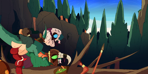 animal_genitalia axe balls bodily_fluids bone bone_mask campfire cave_painting cloaca cloacal cloacal_penetration cloacal_penis duo evening feral forest genitals male male/male mask melee_weapon outside penetration plant polearm sex skull skull_mask spear tree tribal weapon thepatchedragon mythology dinosaur dragon drekir mythological_creature mythological_scalie prehistoric_species reptile saurischian scalie theropod hi_res