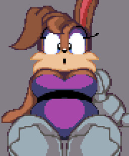anthro brown_body brown_fur cybernetics female fur grey_background inverted_nipples machine nipples overweight overweight_anthro overweight_female simple_background solo weight_gain speedsmygame1 archie_comics sega sonic_the_hedgehog_(archie) sonic_the_hedgehog_(comics) sonic_the_hedgehog_(series) bunnie_rabbot cyborg lagomorph leporid mammal rabbit 2022 animated animated_gif digital_media_(artwork) pixel_(artwork) pixel_animation short_playtime