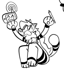 4_fingers 4_toes ^w^ anthro apple_pencil feet female fingers heart_nose heart_symbol markings pawpads ring_(marking) ringed_tail simple_background solo striped_body striped_markings striped_tail stripes tablet_computer tail tail_markings toes white_background bigsteppies apple_inc. ipad noodle_(aimkid) domestic_ferret mammal mustelid musteline true_musteline weasel black_and_white hi_res monochrome