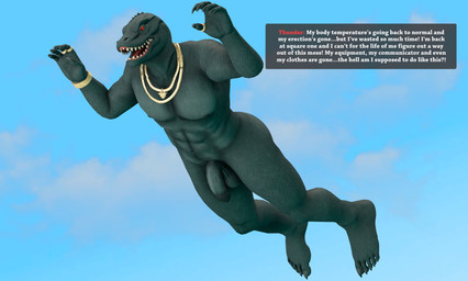 abs anthro balls cloud falling falling_down feet flaccid genitals jewelry male nude nude_anthro nude_male pecs penis red_eyes sky solo text meteorsmash okamical_(modeler) epic_games fortnite thunder_(fortnite) komodo_dragon lizard monitor_lizard reptile scalie 16:9 3d_(artwork) 4k absurd_res digital_media_(artwork) english_text hi_res widescreen