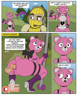 anal anal_penetration anthro anus balls bite biting_lip boots butt clothing crouching dialogue duo electronics eye_scar facial_scar female footwear from_behind_position genitals gloves handwear headphones heterochromia male male/female mask patreon_logo patreon_username penetration penile penile_penetration penis_in_ass pink_body scar sex shoes sound_effects speech_bubble text vulva ike_marshall epic_games fortnite patreon cuddle_team_leader bear human mammal 2d_animation animated animated_comic animated_gif comic english_text frame_by_frame loop short_playtime
