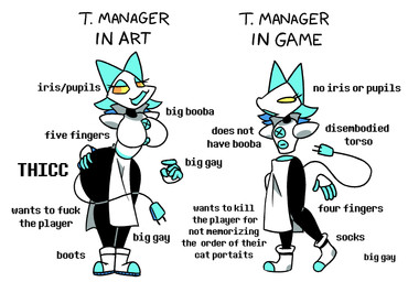 4_fingers big_breasts breasts clothing comparing female fingers floating_hands floating_torso footwear machine profanity simple_background slim small_waist socks solo text the_truth thick_thighs toony white_background thatguynamedjoe deltarune undertale_(series) tasque_manager android darkner felid feline humanoid mammal robot 2021 adobe_photoshop_(artwork) digital_media_(artwork) english_text hi_res meme