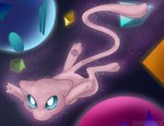 ambiguous_gender blue_eyes feral fur pink_body pink_fur solo space sparkles tail text conditional_dnp wolftacos nintendo pokemon generation_1_pokemon legendary_pokemon mew_(pokemon) pokemon_(species) absurd_res english_text hi_res