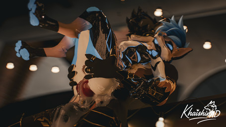 balls bodily_fluids duo genital_fluids genitals knot knotted_penis male male/male messy penis sex sweat wet khaishin june_frostmourne khaishin_(character) canid canine canis mammal rexouium wolf 16:9 3d_(artwork) 4k absurd_res digital_media_(artwork) hi_res widescreen