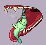 ambiguous_gender extreme_size_difference feral imminent_vore macro micro micro_in_mouth null open_mouth size_difference solo teeth uvula vore aliendogfreak mochi_(aliendogfreak) alien mollusk