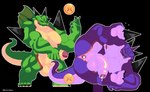 anal anthro balls barazoku big_muscles big_penis bodily_fluids butt clothing cum cum_in_ass cum_inside feet genital_fluids genitals huge_muscles huge_penis humanoid_genitalia legwear lying male male/male male_penetrated moobs muscular muscular_anthro muscular_male nipples on_back penetration penis sex side_view slap tail tail_motion thigh_highs translucent morinetsu dragon_ball dragon_ball_z mythology porunga dragon mythological_creature mythological_scalie scalie animated digital_media_(artwork) loop pixel_(artwork) short_playtime