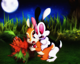 ambiguous_gender angry carrot food forced group plant rape sex trio vegetable amegared bunnicula_(series) bunnicula veronica_(bunnicula) elemental_creature flora_fauna food_creature lagomorph leporid living_carrot living_vegetable mammal rabbit vampire hi_res
