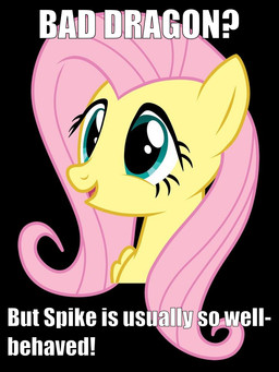 bad_dragon black_background english_text equine female fluttershy_(mlp) friendship_is_magic fur hair image_macro mammal meme my_little_pony pegasus pink_hair plain_background reaction_image solo text wings yellow_fur
Rating: Safe
Score: 26
User: Ciderlove
Date: July 04, 2014 bad_dragon black_background english_text equine female fluttershy_(mlp) friendship_is_magic fur hair image_macro mammal meme my_little_pony pegasus pink_hair plain_background reaction_image solo text wings yellow_fur
Rating: Safe
Score: 26
User: Ciderlove
Date: July 04, 2014