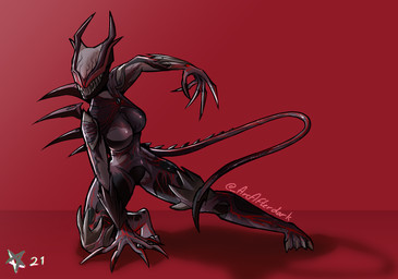 Rating: s
ID: 5759617
Date: 2025-08-06 00:48:11 -0400
Status: pending
Score: 1
5_fingers absurd_res action_pose alien anthro arcafterdark big_breasts biomechanical breasts claws digital_extremes eyeless fangs female fingers grey_body grey_skin hi_res horn humanoid long_tail mawframe multicolored_body pose red_background sharp_teeth signature simple_background solo spiked_tail spikes spikes_(anatomy) symbiote tail tail_spines teeth tencent valkyr_(warframe) valkyr_delusion vein warframe warframe_(species) post #5759617
