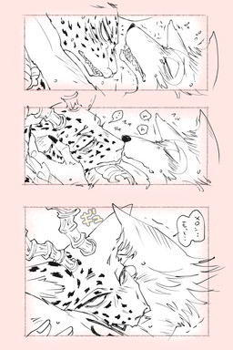 anal anal_penetration anthro male male/male passionate_kissing penetration sex text slpwk7_(artist) beastars legoshi_(beastars) melon_(beastars) antelope bovid canid canine canis felid gazelle hybrid leopard mammal pantherine wolf 2:3 absurd_res comic hi_res translation_request