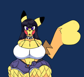 anthro before_and_after breast_expansion breasts butt butt_expansion clothing evolution evolution_(transformation) evolutionary_stone expansion female fishnet_clothing fishnet_legwear key_stone_(pokemon) legwear solo tail torn_clothing transformation nova_prowler nintendo pokemon generation_1_pokemon mammal pikachu pokemon_(species) raichu rodent animated hi_res