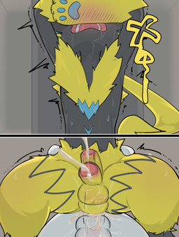 anal anal_orgasm anal_penetration anthro anthro_on_anthro anthro_penetrated anthro_penetrating anthro_penetrating_anthro balls bareback bent_over big_balls big_penis blush bodily_fluids bouncing_balls bouncing_penis cum cum_in_ass cum_inside cum_splatter cum_while_penetrated cumshot duo ejaculation erection foreskin from_behind_position fur genital_fluids genitals glans hands-free humanoid_genitalia humanoid_penis kemono low-angle_view male male/male male_penetrated male_penetrating male_penetrating_male motion_blur motion_lines nude open_mouth orgasm penetration penile penile_penetration penis penis_in_ass rough_sex saliva sex simple_background solo_focus standing sweat teeth thick_thighs through_wall thrusting tongue tuft unretracted_foreskin worm's-eye_view albert19990202 nintendo pokemon cinderace generation_7_pokemon generation_8_pokemon legendary_pokemon pokemon_(species) zeraora 2025 comic hi_res multiple_scenes
