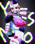 breasts clothing crossgender female heart_symbol horn looking_at_viewer mtf_crossgender not_furry red_eyes smoke solo text thong underwear kamiura_(artist) jojo's_bizarre_adventure atum_(jjba) humanoid stand_(jjba) 4:5 english_text meme