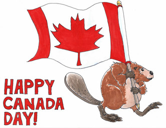 4_fingers 4_toes ambiguous_anthro ambiguous_gender anthro arms_bent beady_eyes biped black_lips black_nose brown_body brown_claws brown_fur brown_tail canada canadian_flag claws closed_smile exclamation_point featureless_crotch feet finger_claws fingers flag flag_(object) fur holding_flag holding_object holidays light lips mouth_closed multicolored_body multicolored_fur nude nude_ambiguous nude_anthro on_one_leg semi-anthro side_view simple_background smile solo standing tail text thick_bottom_lip toe_claws toes two_tone_body two_tone_fur walking white_background alldefaults canada_day beaver mammal rodent 2026 colored english_description english_text gouache_(artwork) lighting painting_(artwork) traditional_media_(artwork) traditional_painting_(artwork)