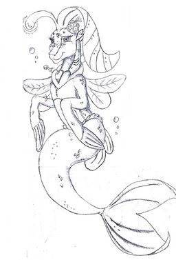 accessory anthro bubble female fin flower flower_in_hair gills hair hair_accessory half-closed_eyes looking_at_viewer mermaid_tail mouth_closed narrowed_eyes neck_gills plant scales smile smiling_at_viewer solo split_form tail tail_fin jimfoxx european_mythology friendship_is_magic greek_mythology hasbro my_little_pony my_little_pony:_the_movie_(2017) mythology princess_skystar_(mlp) aquatic equid fish hippocampus mammal merfolk 2018 full-length_portrait hi_res monochrome portrait signature