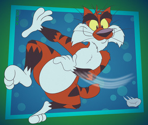 3_toes 4_fingers abstract_background anthro arched_foot arched_soles arm_tuft belly bent_legs big_belly big_butt biped black_eyebrows black_nose black_stripes bottom_heavy butt butt_from_the_front cheek_tuft chest_tuft chin_tuft curled_tail curling_toes curvy_figure dotted_background ears_outwards elbow_tuft eyebrows facial_tuft feet fingers fluffy fluffy_chest fur gloves_(marking) head_tuft humanoid_feet humanoid_hands humanoid_heel knee_tuft knee_up leg_markings leg_tuft lines_drawn male markings motion_lines multicolored_body multicolored_fur nude nude_anthro nude_male orange_body orange_fur pattern_background paws pecs pivoted_ears plantigrade polka_dots pose raised_foot raised_heel raised_leg ribs rock scut_tail short_tail shoulder_tuft simple_background skimming slightly_chubby slightly_chubby_anthro slightly_chubby_male small_tail small_waist smile socks_(marking) soles solo standing_on_toes stone_skipping striped_body striped_fur striped_markings striped_tail stripes tail tail_markings tasteful_nudity thick_arms thick_eyebrows thick_thighs throwing throwing_rock tiptoes toes tuft two_tone_body two_tone_fur whiskers white_belly white_body white_feet white_fur white_hands wide_hipped_anthro wide_hipped_male wide_hips yellow_sclera gavanzude adventures_from_the_book_of_virtues pbs socrates_the_bobcat bobcat felid feline lynx mammal 2026 alternate_version_at_paywall colored digital_drawing_(artwork) digital_media_(artwork) flat_colors hi_res pinup signature