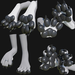 4_toes anthro black_background black_claws black_pawpads claws digit_ring feet foot_focus foot_shot grey_body hindpaw jewelry male pawpads paws ring simple_background solo toe_claws toe_ring toes mintlord canid canine canis mammal wolf 1:1 3d_(artwork) absurd_res digital_media_(artwork) hi_res