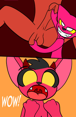 big_penis dungeon genitals humanoid_genitalia humanoid_penis imps male male/male penis slave young conditional_dnp theyiff mythology dragon mythological_creature mythological_scalie scalie comic hi_res