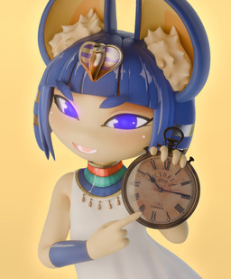 4_fingers accessory anthro big_ears blue_eyebrows blue_eyes blue_hair bob_cut clock clothing egyptian egyptian_clothing eyebrows female fingers gesture glowing glowing_eyes hair hand_gesture holding_clock inner_ear_fluff kalasiris looking_at_viewer naughty_face noseless open_mouth open_smile pointing short_hair simple_background smile smiling_at_viewer solo text thick_eyebrows tuft uraeus usekh yellow_background yellow_body rosoero zy0n7_(modeler) animal_crossing nintendo white_rabbit_pointing_at_clock_(meme) ankha_(animal_crossing) domestic_cat felid feline felis mammal 3d_(artwork) absurd_res digital_media_(artwork) english_text hi_res meme