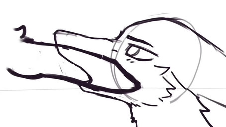 anthro deep_throat fellatio male male/male oral oral_penetration penetration penile sex flamingclay 16:9 animated no_sound short_playtime video widescreen
