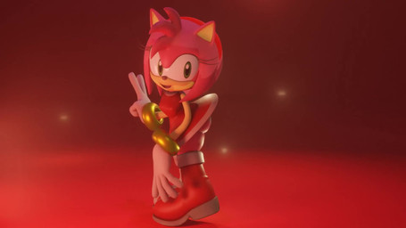 anthro big_butt bottomwear breasts butt clothed clothing female genitals gesture hand_gesture nude panties pink_body shortstack shortstack_female skirt small_breasts solo thick_thighs underwear upskirt v_sign vulva virtualust sega sonic_the_hedgehog_(series) amy_rose eulipotyphlan hedgehog mammal 16:9 3d_(artwork) animated digital_media_(artwork) hi_res long_playtime no_sound turntable_(animation) video widescreen