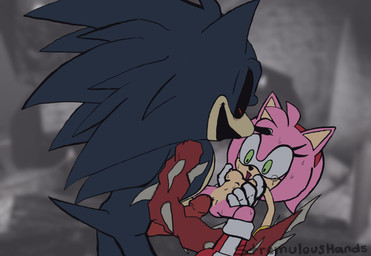 bodily_fluids clothing duo female gloves handwear imminent_rape imminent_sex leg_markings male male/female markings socks_(marking) sonic.exe_(series) spikes sweat tears stremuloushands sega sonic.exe_(creepypasta) sonic_the_hedgehog_(series) amy_rose kolossos sonic.exe eulipotyphlan hedgehog mammal monster hi_res