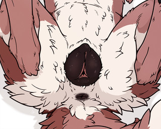 anatomically_correct anatomically_correct_genitalia anatomically_correct_vulva animal_genitalia animal_vulva anus black_anus black_vulva butt canine_genitalia canine_vulva crotch_shot dipstick_tail faceless_character faceless_female faceless_feral female female_feral feral fluffy fluffy_tail fur genital_focus genitals legs_up lying markings multicolored_body multicolored_fur on_back presenting presenting_hindquarters presenting_vulva red_body red_fur red_tail solo spread_legs spreading tail tail_markings vulva vulva_focus white_body white_fur white_tail_tip dirty.paws brielle_(wolffylegend) canid canine canis mammal wolf 2026 digital_media_(artwork)