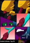 2014 alternate_color bloodstone blush bodily_fluids brother_(lore) close-up comic dialogue drooling duo ellipsis english_text erection exclamation_point eyes_closed fellatio fur gem_(redfox09) generation_3_pokemon genitals half-closed_eyes hi_res humanoid incest_(lore) licking looking_down male male/male male_penetrated male_penetrating male_penetrating_male narrowed_eyes nintendo not_furry nude oral oral_penetration penetration penile penis penis_lick pokemon pokemon_(species) sableye saliva sex sharp_teeth shiny_pokemon sibling_(lore) teeth text tongue tongue_out vibrantechoes