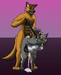 anal anthro big_breasts big_butt bodily_fluids breasts breed butt collar collar_only cum cum_in_ass cum_inflation cum_inside cum_on_butt cum_on_ground duo ear_piercing facial_piercing fangs female from_behind_position gasp genital_fluids holding_tail inflation knot leaking_cum leash leash_pull leg_tattoo looking_pleasured male male/female nipple_piercing nipples nose_piercing nose_ring nude piercing pregnant pregnant_anthro pregnant_sex raised_tail ring_piercing sabertooth_(anatomy) sex tail tattoo teeth thick_thighs tiptoes trichternet rhea_(trichternet) canid canine canis domestic_dog felid feline german_shepherd herding_dog husky hybrid mammal nordic_sled_dog pastoral_dog prehistoric_species saber-toothed_tiger spitz absurd_res hi_res
