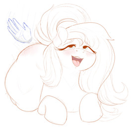 bodily_fluids butt_slap disembodied_hand drooling duo female feral looking_pleasured saliva slap tongue tongue_out heavenless friendship_is_magic hasbro my_little_pony fluttershy_(mlp) hi_res sketch
