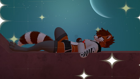 anthro male solo ravetheredpanda ailurid humanoid mammal red_panda 16:9 3d_(artwork) 4k absurd_res digital_media_(artwork) hi_res widescreen