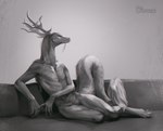 anthro furniture horn male mane nude on_sofa simple_background sitting sitting_on_side sitting_on_sofa sofa solo tail tail_tuft tuft neonspaceartist asian_mythology east_asian_mythology mythology dragon eastern_dragon mythological_creature mythological_scalie scalie hi_res monochrome