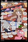 3_toes 4_fingers acme anthro babs_bunny bear bovid breasts buster_bunny caprine clothed clothing comic dam_(artist) dialogue english_text ernestine_(dam) feet female fifi_la_fume fingers goat group hi_res inside_train lagomorph leporid male mammal mephitid mouse murid murine plantigrade rabbit rodent skunk speech_bubble text tiny_toon_adventures toes toons toony train vehicle warner_brothers