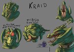 feral male solo hexadec metroid mythology nintendo kraid ridley alien dragon mythological_creature mythological_scalie scalie space_dragon_(metroid) hi_res