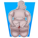 anthro anus bedroom_eyes bent_over big_butt black_eyes brown_body brown_ears brown_fur brown_tail butt fur half-closed_eyes hand_on_butt hand_on_own_butt looking_at_viewer looking_back male narrowed_eyes nude obese obese_anthro obese_male overweight overweight_anthro overweight_male presenting presenting_anus presenting_hindquarters rear_view red_nose seductive smile solo spread_butt spreading tail thick_thighs itsme_hilo robot_dreams dog_(robot_dreams) canid canine canis domestic_dog mammal 1:1 2024 absurd_res digital_media_(artwork) hi_res