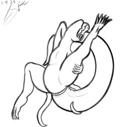 2_clitorises 5_fingers 5_toes animal_clitoris animal_genitalia anthro bedroom_eyes big_tail clitoris cloaca digitigrade erect_clitoris eyelashes fangs feet female fingers flat_chested flexible front_view genitals hemiclitores humanoid_hands long_tail looking_at_viewer lying multi_clitoris multi_genitalia narrowed_eyes nude on_back open_mouth open_smile presenting presenting_cloaca pupils seductive simple_background slit_pupils smile smiling_at_viewer snout solo splits spread_legs spreading tail tail_dimple tapering_clitoris tapering_tail teeth thick_tail thick_thighs toes white_background spe nintendo pokemon generation_7_pokemon pokemon_(species) salazzle scalie 1:1 2025 absurd_res black_and_white dated digital_drawing_(artwork) digital_media_(artwork) hi_res monochrome signature sketch sketchbook_(artwork)