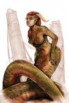 breasts female horn human lamia naga navel nude reptile scalie snake solo
Rating: Questionable
Score: 6
User: NightSerfer
Date: March 23, 2014