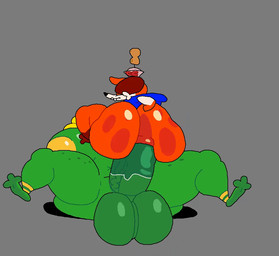 anal_juice_on_penis anthro balls big_balls big_penis bottomless bottomless_anthro bottomless_male clothed clothing duo flower for_a_head genitals goofy_goober_hat grey_background gynomorph gynomorph/male gynomorph_penetrating gynomorph_penetrating_male hat headgear headwear huge_balls huge_penis hyper hyper_balls hyper_genitalia hyper_penis intersex intersex/male intersex_penetrating intersex_penetrating_male larger_gynomorph larger_intersex male male_penetrated naked_gynomorph penetration penis plant sex simple_background size_difference smaller_male smaller_penetrated spinning_on_penis superiorfox nickelodeon spongebob_squarepants undertale undertale_(series) flowey_the_flower mistress_flowey_(jaeblorocks) soups_(superiorfox) canid canine elemental_creature flora_fauna fox mammal 2d_animation animated loop no_sound short_playtime video
