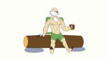3_fingers abs anthro athletic_wear biceps big_biceps big_bulge big_muscles big_pecs biped black_eyes black_outline bodily_fluids body_size_growth bottomwear bottomwear_shrinking brown_fingers brown_toes bulge bulge_expansion chest_tuft clenched_teeth closed_smile clothed clothes_shrinking clothing cute_fangs deltoids drinking expansion eyes_closed facial_tuft fangs feet fingers flexing flexing_bicep flexing_both_biceps flexing_muscles forearm_muscles green_arms green_bottomwear green_clothing green_gym_shorts green_shorts green_tail green_thong green_underwear grin growth gym_bottomwear gym_shorts gym_shorts_only holding_object huge_bulge huge_muscles huge_pecs hyper hyper_arms hyper_legs hyper_muscles hyper_pecs latissimus_dorsi log looking_at_object male mouth_closed muscle_growth muscular muscular_arms muscular_biceps muscular_legs muscular_male muscular_thighs neck_muscles nipples obliques open_mouth orange_nipples orange_nose outline pecs plantigrade pp_up quads rock serratus shorts simple_background sitting sitting_on_log size_transformation small_nipples smile snaggle_tooth solo speedo standing surprise surprised_expression surprised_face sweat sweatdrop sweatdrop_(iconography) swimwear tail tan_arms tan_feet tan_head tan_legs tan_neck tan_tail teeth thick_arms thick_thighs thong topless topless_anthro topless_male transformation trapezius triceps tuft two_tone_arms two_tone_tail underwear white_background white_face wood proxol_(artist) nintendo pokemon chesnaught generation_6_pokemon mammal pokemon_(species) 16:9 2d_animation animated frame_by_frame hi_res no_sound short_playtime webm widescreen