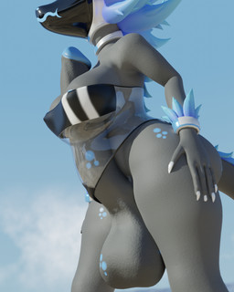 anthro areola areola_slip autotitfuck autotitfuck_under_clothes balls beach big_balls big_penis blue_areola blue_glans blue_hair breast_play breasts claws clothed clothing electronics embarrassed genitals glans grey_balls grey_penis gynomorph hair huge_penis humanoid_genitalia humanoid_penis hyper hyper_genitalia hyper_penis intersex machine masturbation one-piece_swimsuit penile penile_masturbation penis sea seaside solo swimwear toe_claws translucent translucent_clothing translucent_swimwear usb usb_tail wardrobe_malfunction water sintronic gris_swimsuit meme_clothing syntia byte_(sintronic) protogen 3d_(artwork) 4:5 blender_(artwork) digital_media_(artwork) hi_res meme herm_(lore)