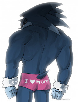 5_fingers anthro black_nose blue_body blue_fur blue_tail boxers_(clothing) boxers_only bright_light butt clothed clothed_anthro clothed_male clothing fingers fist fur half-closed_eyes looking_at_viewer looking_back looking_back_at_viewer male male_anthro multicolored_body multicolored_fur muscular muscular_anthro muscular_male narrowed_eyes pink_boxers pink_clothing pink_underwear simple_background solo standing tail text text_on_boxers topless topless_anthro topless_male underwear underwear_only white_background white_eyes mskend_a sega sonic_the_hedgehog_(series) sonic_unleashed sonic_the_werehog eulipotyphlan mammal werecreature wereeulipotyphlan werehog 2024 artist_name colored digital_drawing_(artwork) digital_media_(artwork) english_description english_text hi_res portrait shaded three-quarter_portrait