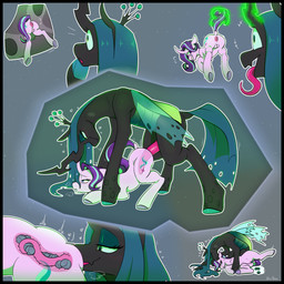 animal_genitalia animal_penis anus ass_up big_penis blush blush_lines bodily_fluids body_blush breath butt clitoris crown cutie_mark drooling duo egg egg_in_vagina embarrassed erection excited eyelashes eyeshadow female female_penetrated feral fur genital_fluids genitals green_eyes grey_body gynomorph gynomorph/female gynomorph_penetrating hair happy headgear heart_symbol hooves horn insect_wings intersex intersex/female intersex_penetrating intersex_penetrating_female kissing leaking leaking_vagina lidded_eyes looking_at_another magic magic_user makeup motion_lines multicolored_hair nervous nervous_smile nervous_sweat nude on_top_of_another open_mouth oral oviposition ovipositor ovipositor_in_pussy ovipositor_penetration ovipositor_penis penetration penile penile_penetration penis penis_in_vagina pink_body pink_fur puffy_anus raised_tail saliva sex simple_background size_difference smile stuck surprised sweat tail telekinesis through_wall tongue tongue_out tongue_penetration vaginal vaginal_penetration vulva vulva_blush wings x-ray_view starpeeen friendship_is_magic hasbro my_little_pony mythology queen_chrysalis_(mlp) starlight_glimmer_(mlp) arthropod changeling_(mlp) equid equine horse mammal mythological_creature mythological_equine pony unicorn absurd_res digital_media_(artwork) hi_res